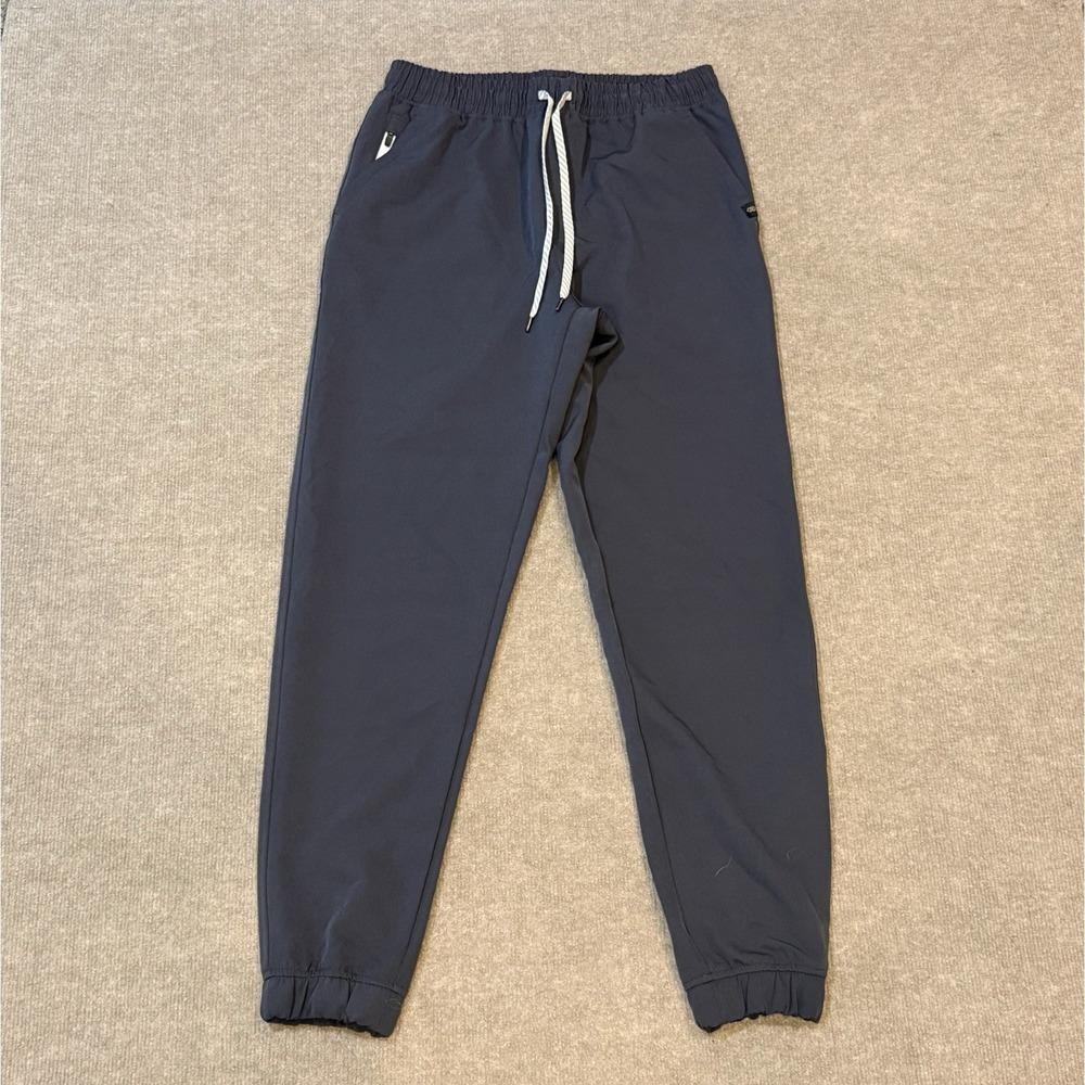 Legends Pants Mens Medium Gray Luka Jogger-Lightweight Tapered Elastic Waist